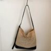 7e63e997-c0f6-41ab-bf26-d05b1ab7b330-Max-Origin.jpg Leather Trim Woven Shoulder Bag